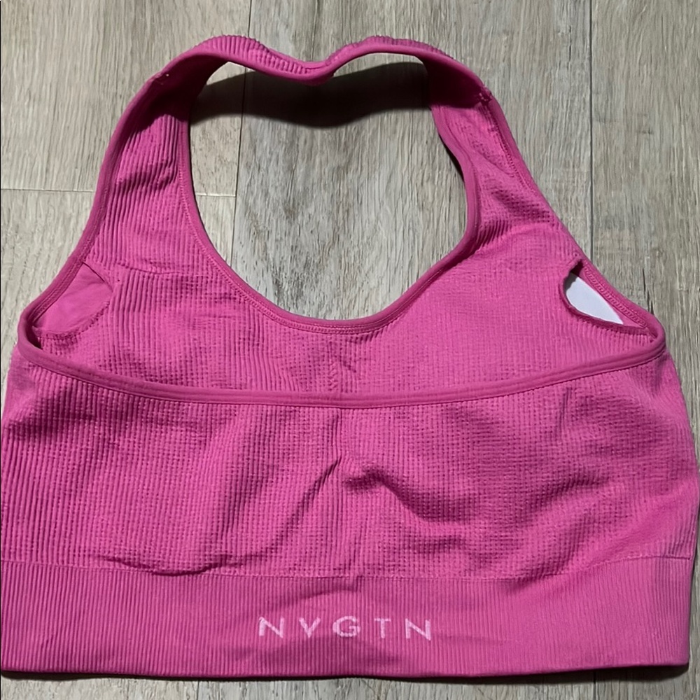 NVGTN Pink Sports Bra